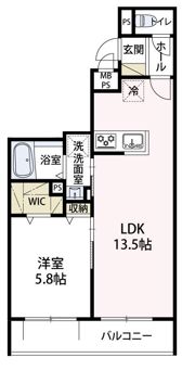 Vieuno Nの間取り画像