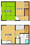 都甲棟割の間取り画像