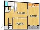 マキシム足原の間取り画像
