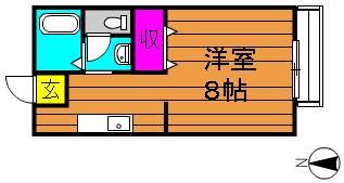 西之浦サンプラザの間取り画像