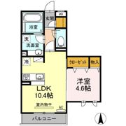 メルヴェーユの間取り画像