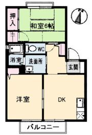 フレサリア A棟の間取り画像