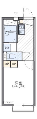 レオパレスそよかぜの間取り画像