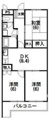 第2マーブルハイツの間取り画像