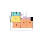 本田町レジデンスの間取り画像