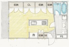 マンションCASAの間取り画像