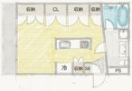マンションCASAの間取り画像