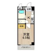 おおきに北梅田サニーアパートメントの間取り画像