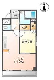 サンコート円（まどか）B棟の間取り画像