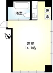 Feel二子玉川の間取り画像