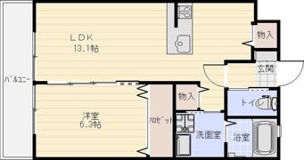 カッシーニの間取り画像