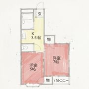 コンフォール月出町の間取り画像