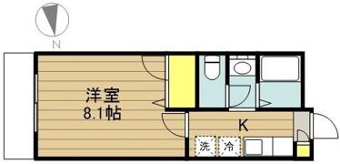 ジュネス下落合の間取り画像