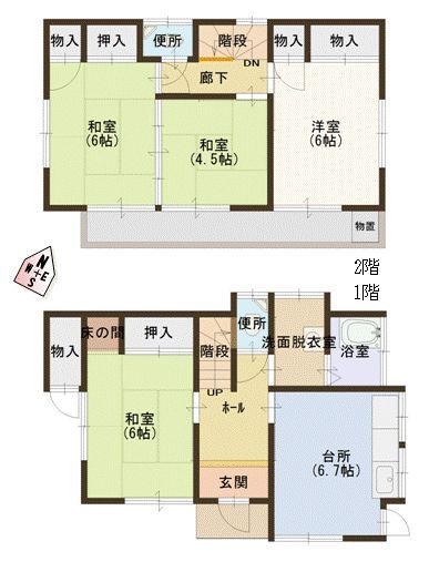 間取図