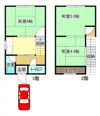 古都宿借家の間取り画像