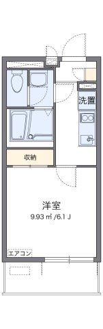 クレイノのぞみBの間取り画像