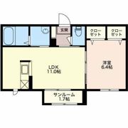 アジュール小杉の間取り画像