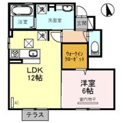 カーサ アリーヴォ Ⅲの間取り画像