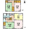 三門荘舩橋 Ⅰ棟-1の間取り画像