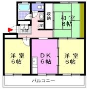 リヴェールKIの間取り画像
