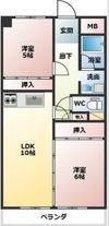 ドミール藤治の間取り画像