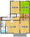 茅原ハイツの間取り画像