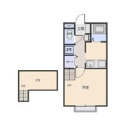 ABCフラッツBの間取り画像