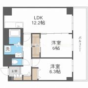 レジディア西天満(旧リヴァージュ西天満)の間取り画像