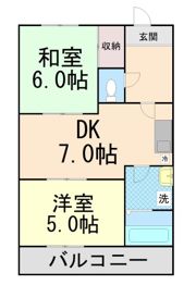 ロイヤル旭丘の間取り画像