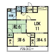 アメニティLの間取り画像