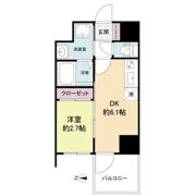 セレニテ新大阪グランデ ミリューの間取り画像