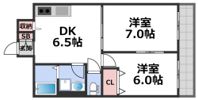 ジェイプライド今里南の間取り画像