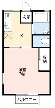 ラ・ドミールの間取り画像