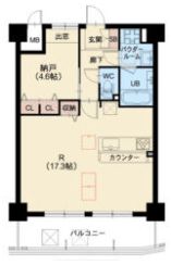 エクシアテラス梅田(EXIATERRACE UMEDA)の間取り画像