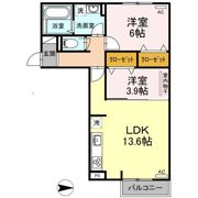 アリエッタ湯野の間取り画像