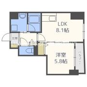 プログレスコート梅田北の間取り画像