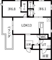 Le Vent 覚王山の間取り画像
