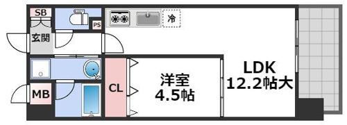 リーゾ エ パーネの間取り画像