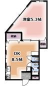 三進ビルの間取り画像