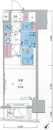 GENOVIA田端Ⅱgreen veilの間取り画像