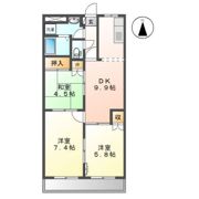 サンコートASABAの間取り画像