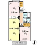 ドミール円座 D棟の間取り画像