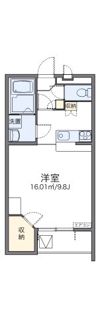 レオパレスαの間取り画像