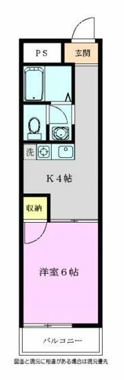 昌和コーポの間取り画像