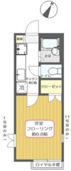 クレアーレ瑞江Ⅵの間取り画像