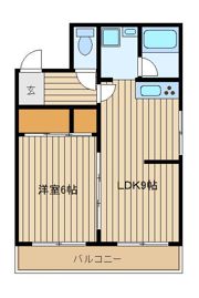 橘ハイツの間取り画像