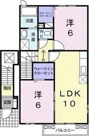 グランビル Ⅰの間取り画像