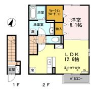 サンフローラの間取り画像
