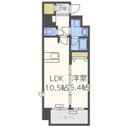 プレサンス松屋町駅前デュオの間取り画像