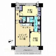アルファステイツ片原町駅前の間取り画像